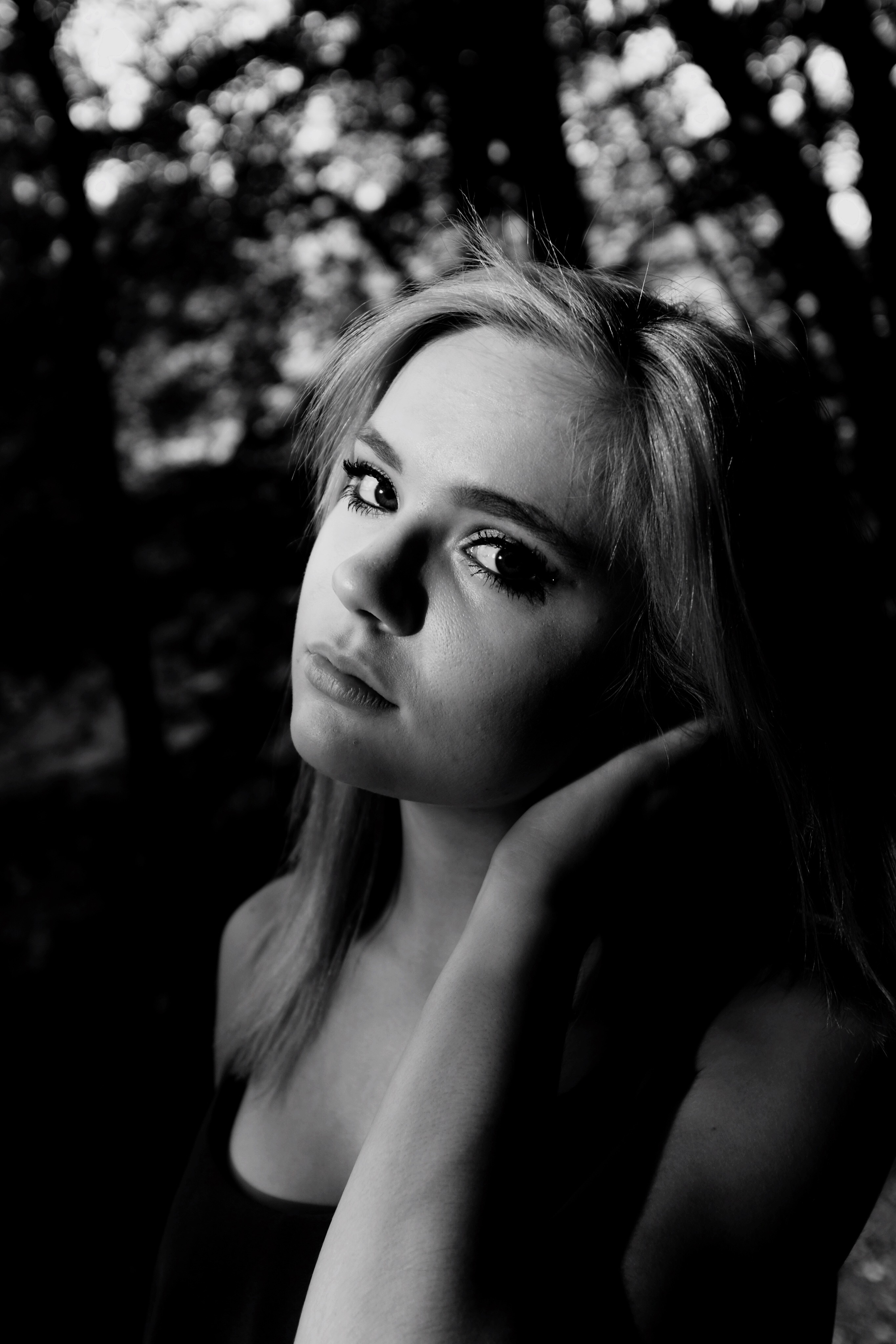 Portrait Fotografie Schwarz-Weiss 